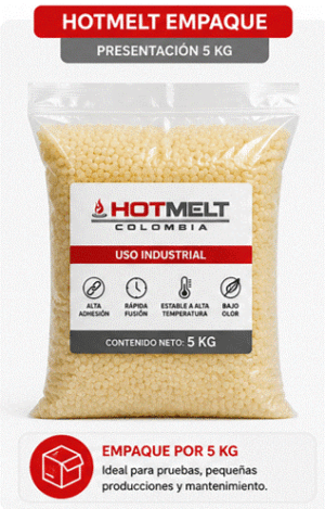Adhesivo Hotmelt Universal - Paquete por 5 Kg