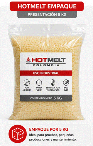 Adhesivo Hotmelt Universal - Paquete por 5 Kg
